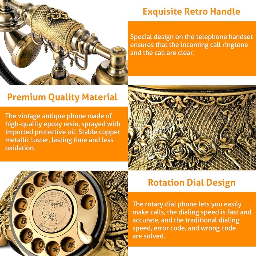 muque Vintage Telephone T (Mサイズ) Freeland Auction Services, LLC Auction Catalog - Seymour